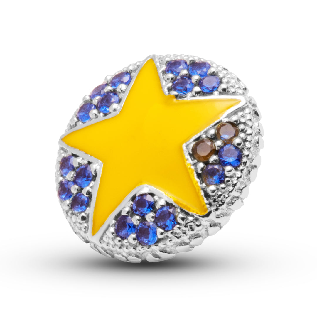Yellow Sparkly Star