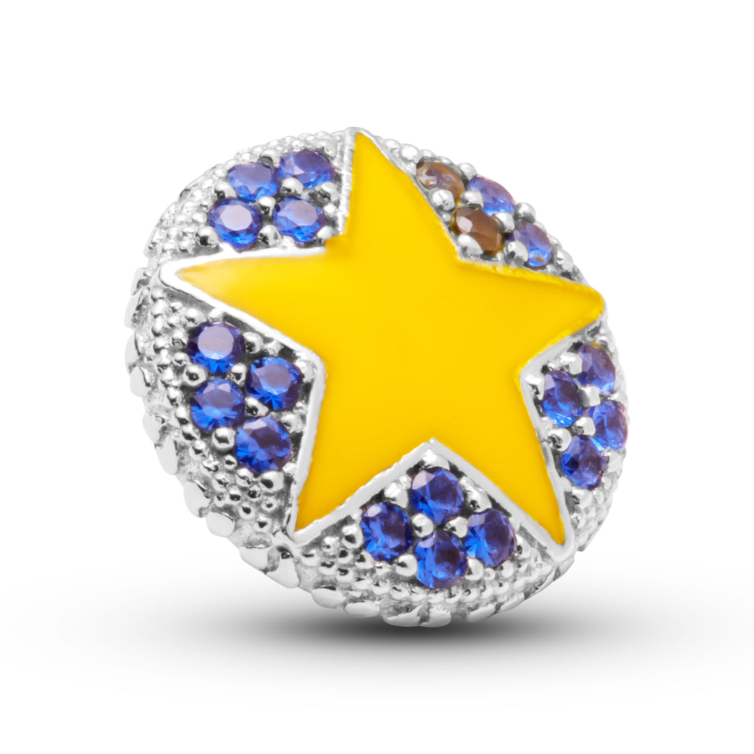 Yellow Sparkly Star