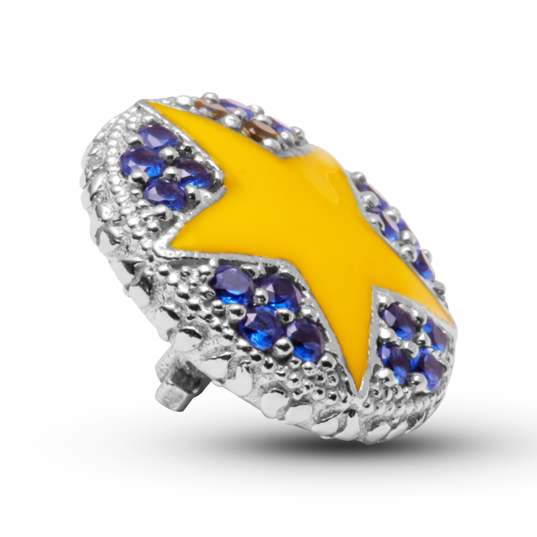 Yellow Sparkly Star